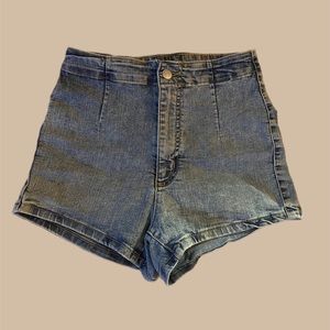 High Waisted Jean Shorts